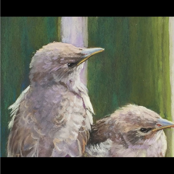 Birds in pastel - Picture 2 of 5
